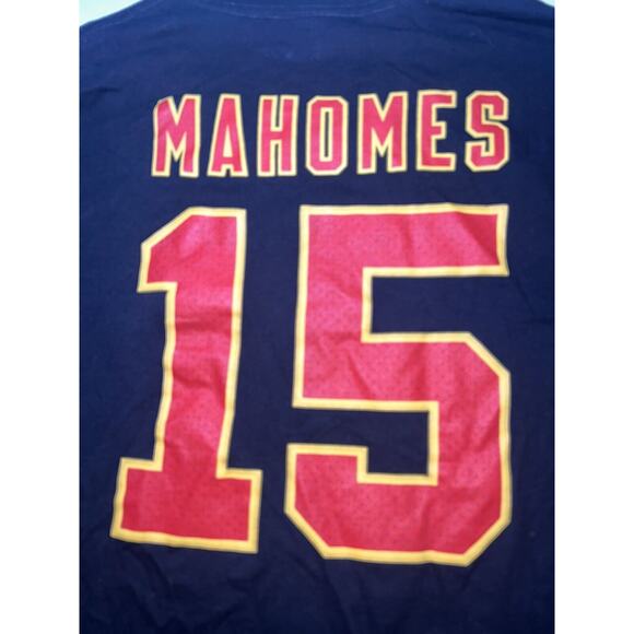 Kansas City Chiefs Patrick Mahomes T-Shirt Size Medium Black 15 SS Fanatics Tee - Picture 10 of 11